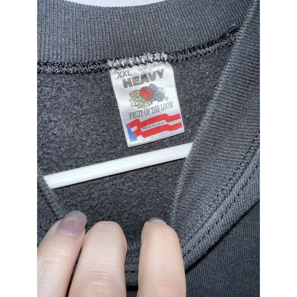 Vintage 1995 Cheers Meet Me At Charlotte Heavy‎ Pullover Sweatshirt Men's XL